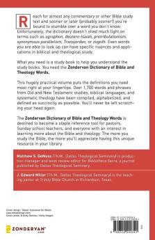 Zondervan Dictionary of Bible and Theology Words
