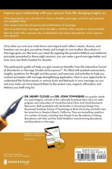 Boundaries in Marriage Participant's Guide