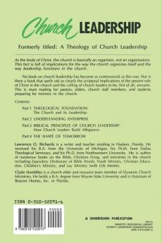 Church Leadership: Following the Example of Jesus Christ