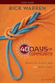 The 40 Days of Community Bible Study Guide
