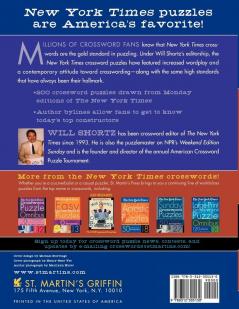 The New York Times Easy Crossword Puzzle Omnibus Volume 1