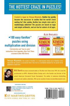 Will Shortz Presents KenKen Easy Volume 2: 100 Logic Puzzles That Make You Smarter