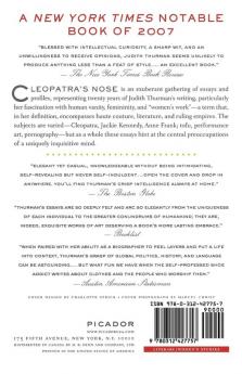 Cleopatra's Nose: 39 Varieties of Desire