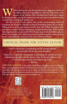 The House of the Vestals: The Investigations of Gordianus the Finder: 6 (Novels of Ancient Rome 6)