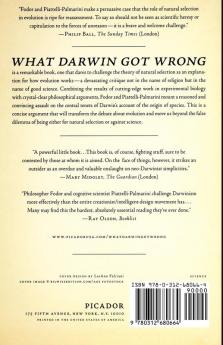 What Darwin Got Wrong