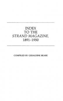 Index to the Strand Magazine 1891-1950.