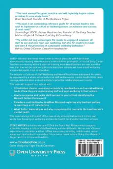 Cultures of Staff Wellbeing and Mental Health in Schools