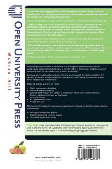 Succeeding With Your Master's Dissertation