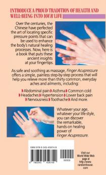 Finger Acupressure