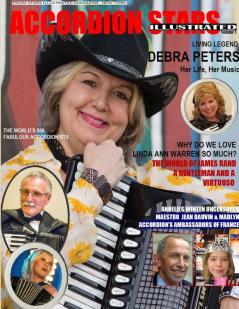 Accordion Stars Illustrated Magazine-Book. Black & White. Vol.1 March 2019