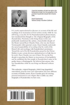 The Original Biography of Sri Ramakrishna