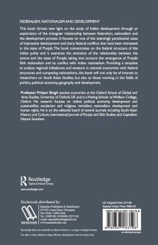 Federalism Nationalism and Development