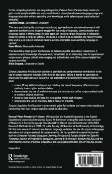 Corpus Linguistics for Education