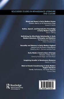 Male-to-Female Crossdressing in Early Modern English Literature
