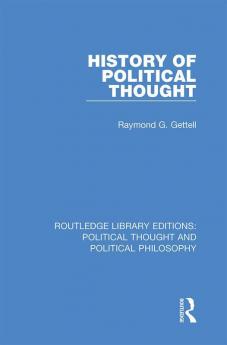 History of Political Thought