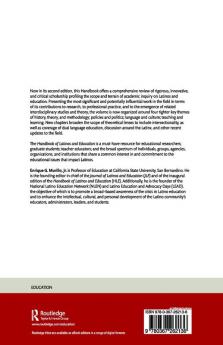 Handbook of Latinos and Education