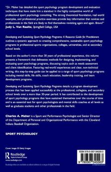 Developing and Sustaining Sport Psychology Programs