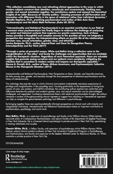Intersectionality and Relational Psychoanalysis