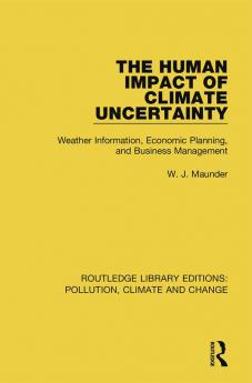 Human Impact of Climate Uncertainty