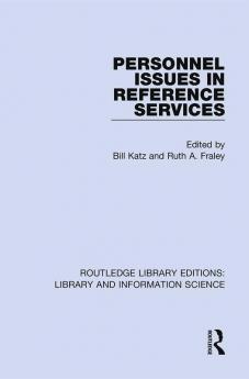 Personnel Issues in Reference Services