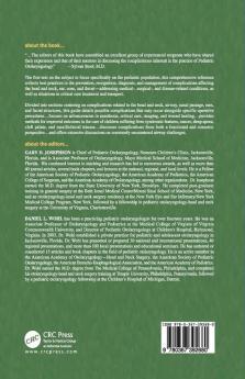 Complications in Pediatric Otolaryngology