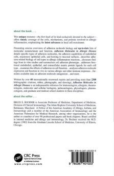 Adhesion Molecules in Allergic Disease