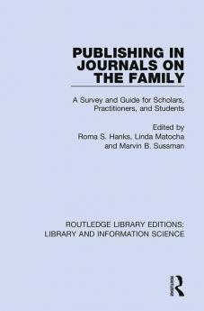 Publishing in Journals on the Family