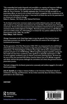 Heritage Conservation in the United States