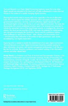 Trust and Records in an Open Digital Environment