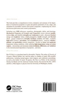 Mechanical Properties of Ceramics and Composites