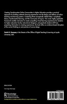 Creating Transformative Online Communities in Higher Education