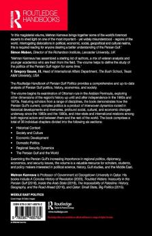 Routledge Handbook of Persian Gulf Politics