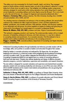 Professional Counseling Excellence through Leadership and Advocacy