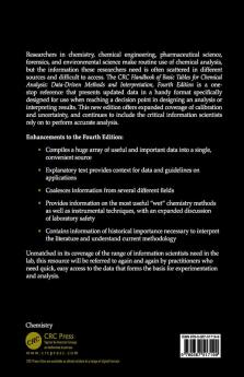 CRC Handbook of Basic Tables for Chemical Analysis