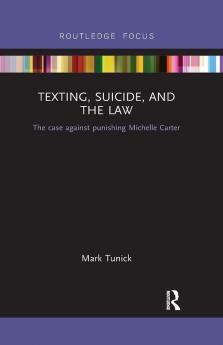 Texting Suicide and the Law