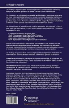 Routledge Companion to Media and Human Rights