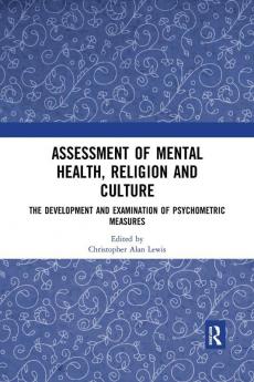 Assessment of Mental Health Religion and Culture