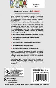 Journalism Studies: The Basics