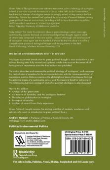 Green Political Thought