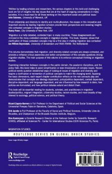 Contested Concepts in Migration Studies