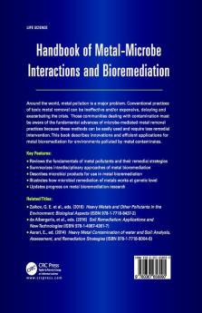 Handbook of Metal-Microbe Interactions and Bioremediation