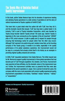 Toyota Way of Dantotsu Radical Quality Improvement