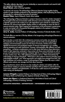 Anthropology of Resource Extraction