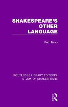 Shakespeare's Other Language