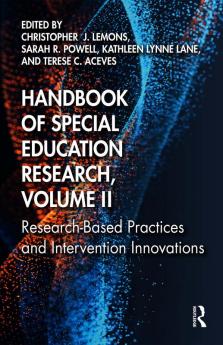 Handbook of Special Education Research Volume II