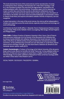 For a New Classic Sociology Caille & Vandenberghe