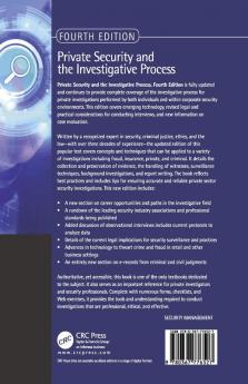 Private Security and the Investigative Process Fourth Edition