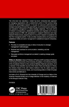 Strategic Management of Research Organizations