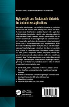 Lightweight and Sustainable Materials for Automotive Applications