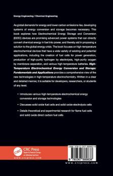 High-Temperature Electrochemical Energy Conversion and Storage